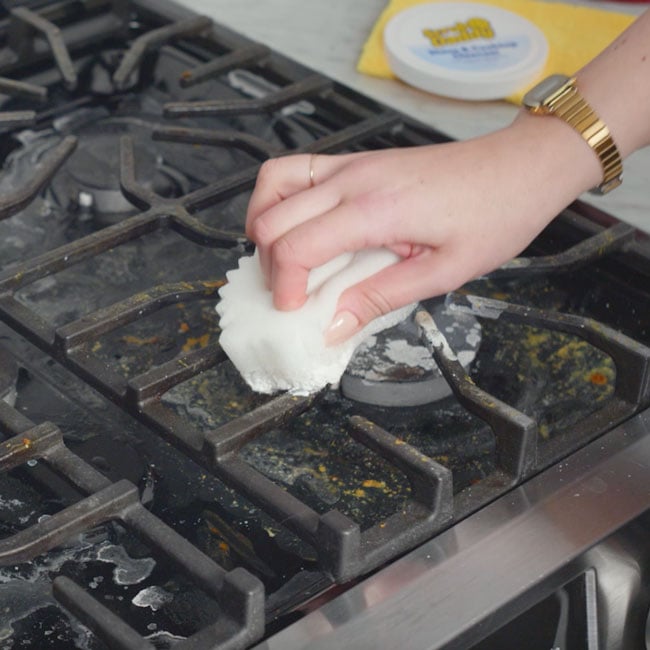 Scrub Daddy Stove & Cooktop Cleanser With Scrub Mommy - Image 4