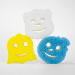 Scrub Mommy Winter Shapes Dual-Sided Scrubber And Sponge