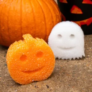 Scrub Daddy Halloween Shapes C 2 Count C Scrub Mommy Pumpkin And Scrub Daddy Ghost